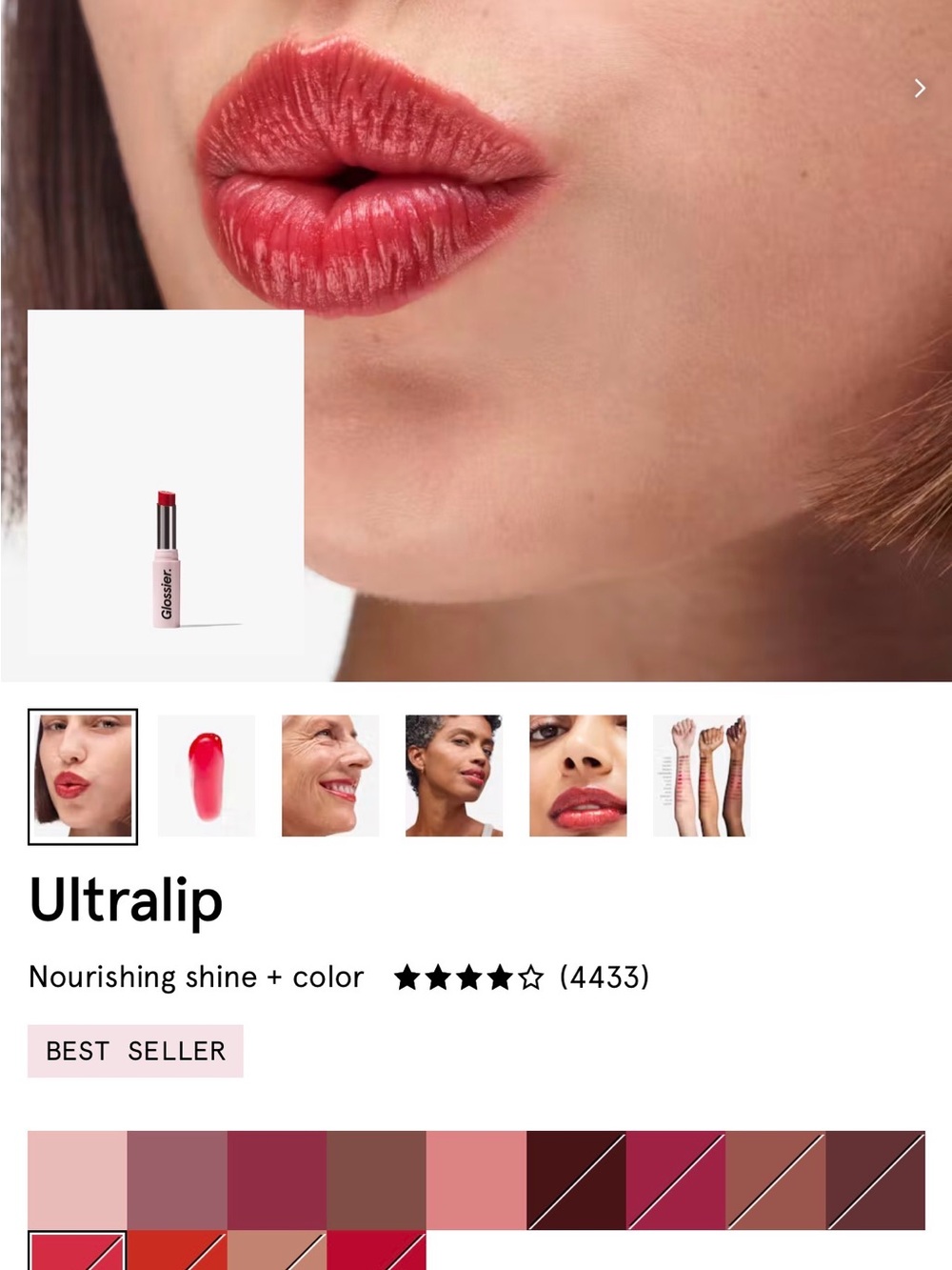 Glossier Ultralip Fete